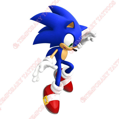 Sonic the Hedgehog Customize Temporary Tattoos Stickers NO.5290